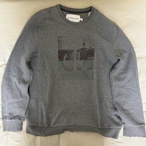 Calvin Klein Grey Crew Neck Sweater